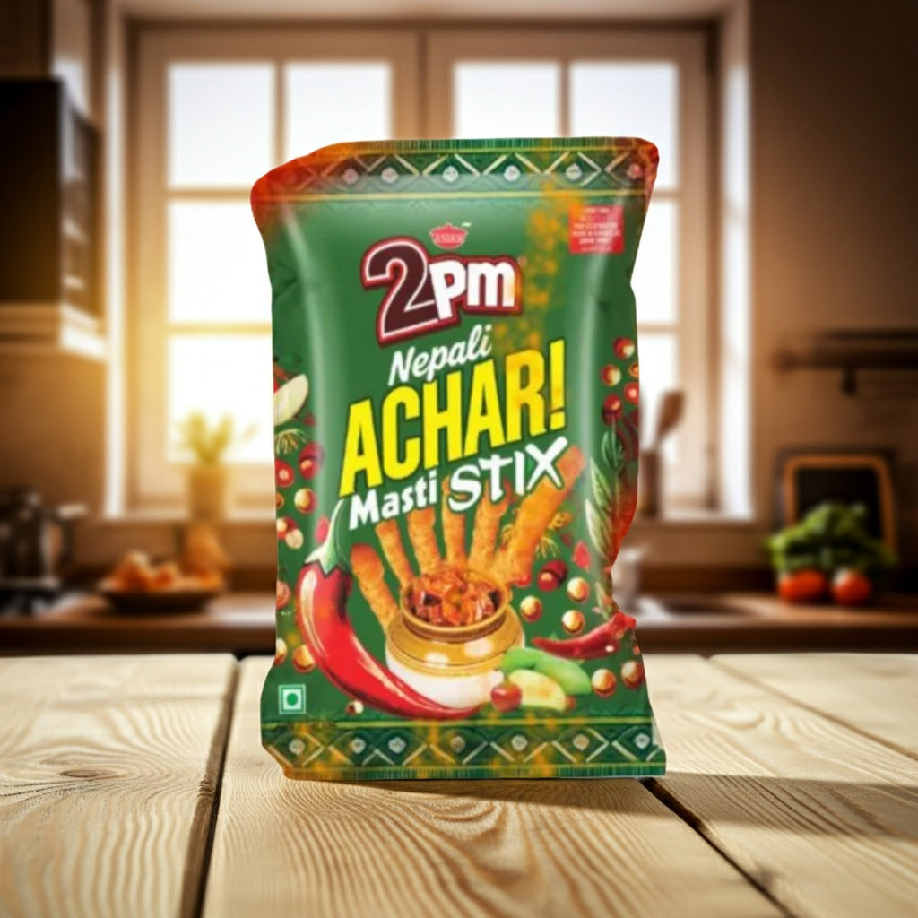 2PM Nepali Achari Masti Stix(Snack Picant) 60g