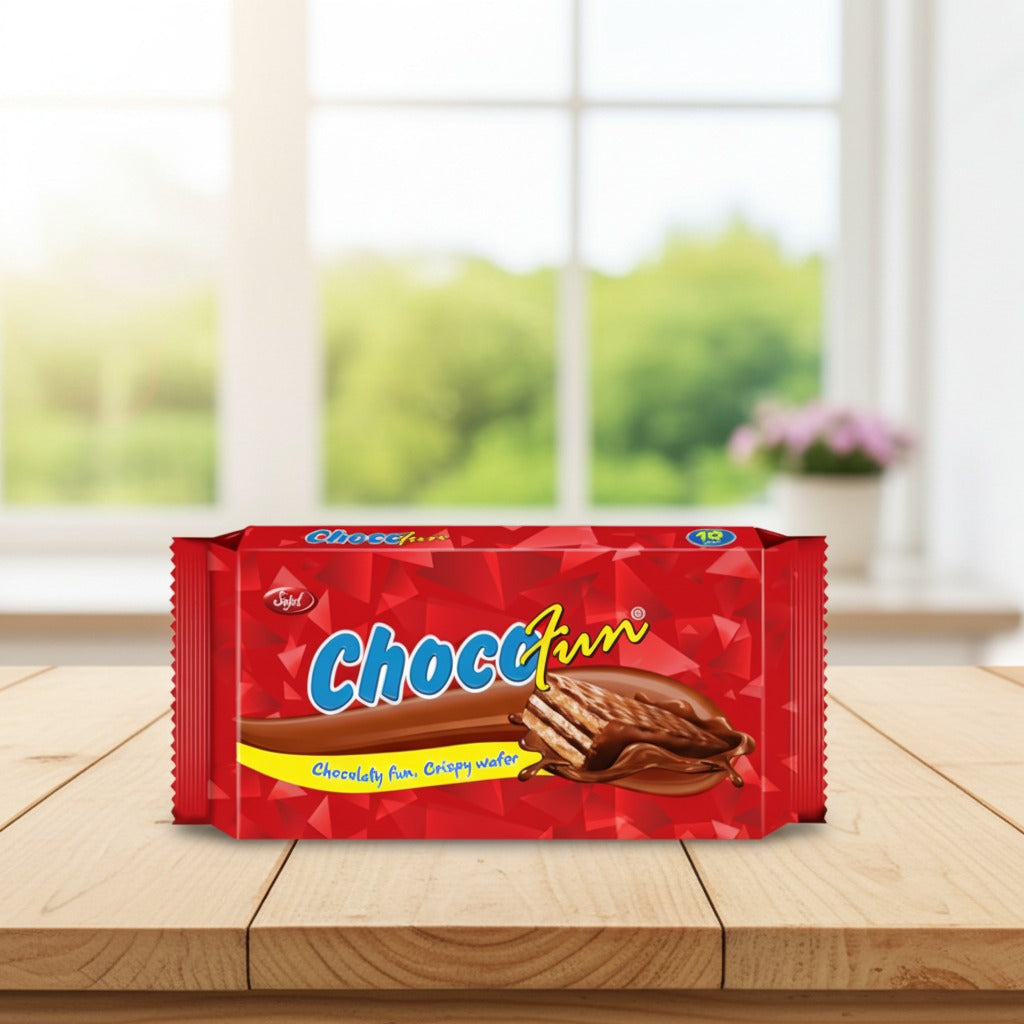 Sujal Chocofunn (Napolitane) 144g