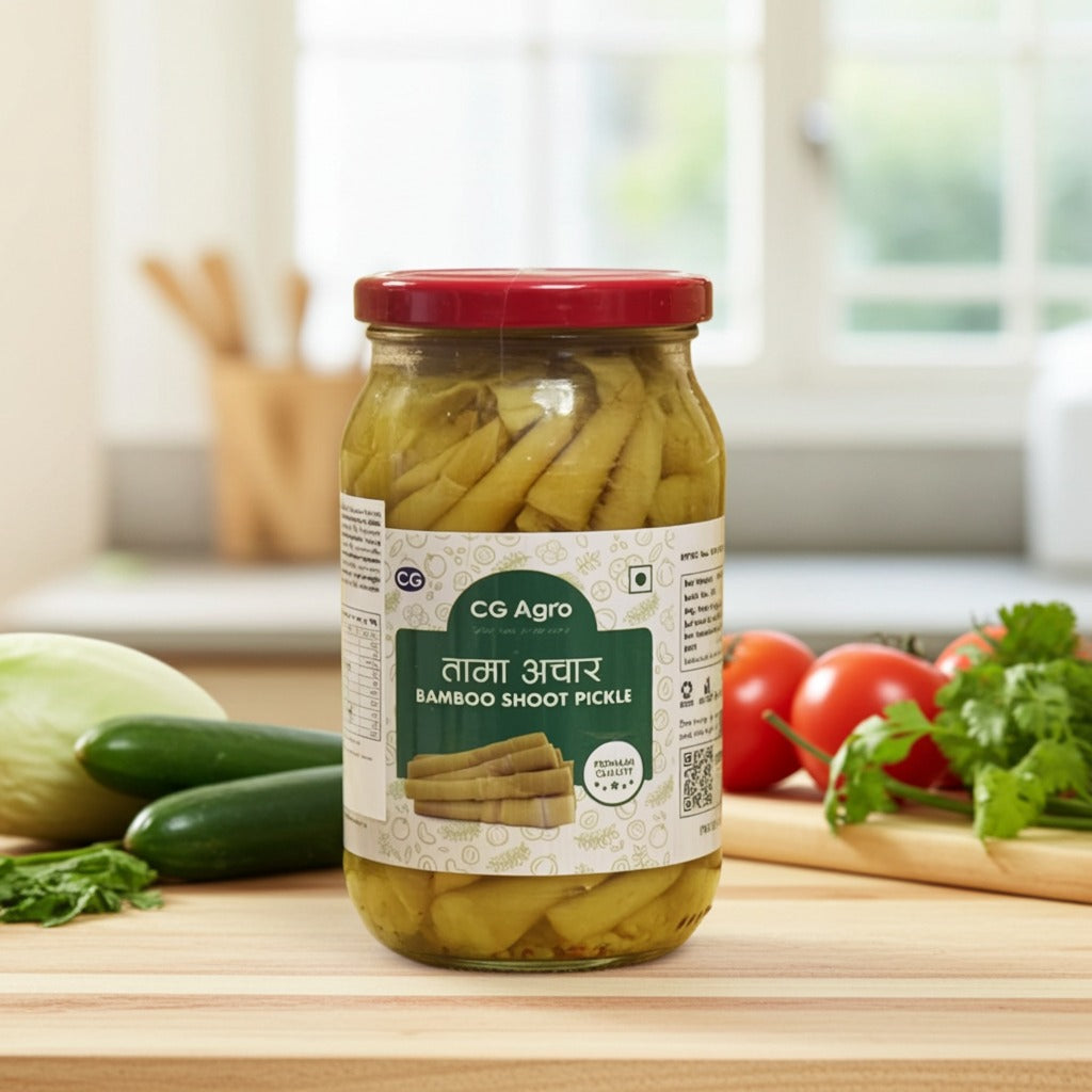 CG Agro Bamboo Shoots Pickle(Murat de Bambus)380g