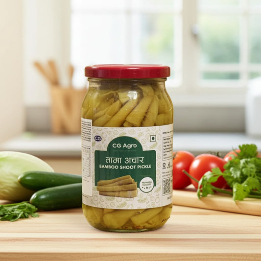 CG Agro Bamboo Shoots Pickle(Murat de Bambus)380g