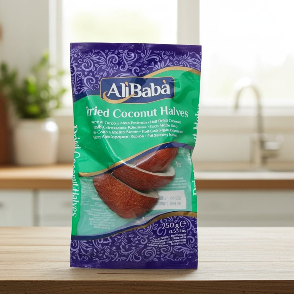 Ali Baba Coconut Dried Halves(Jumatati de nuci de Cocos) 250G