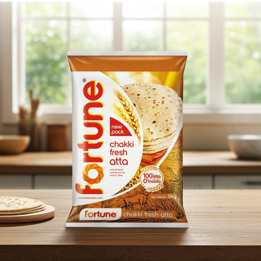 Fortune Chakki Atta(Faina Integrala) 5Kg