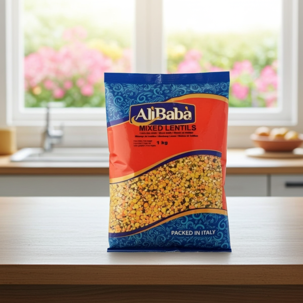 Alibaba Mixed Lentils(Mix de Linte) 1 kg