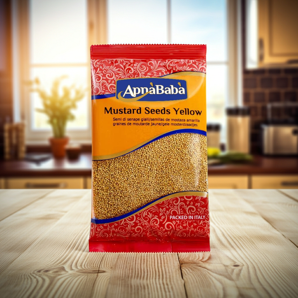 Apna Baba Mustard Seeda Yellow(Seminte De Mustar) 100g