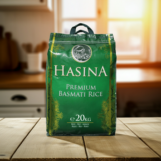 Hasina Premium Basmati Rice (Orez Basmati Premium) 20Kg