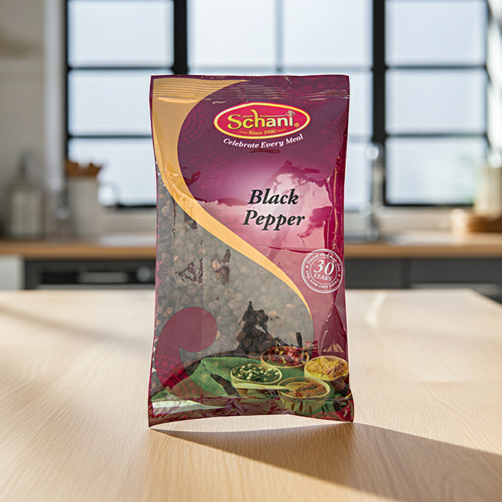 Schani Black Pepper Whole (Piper negru boabe) 100g