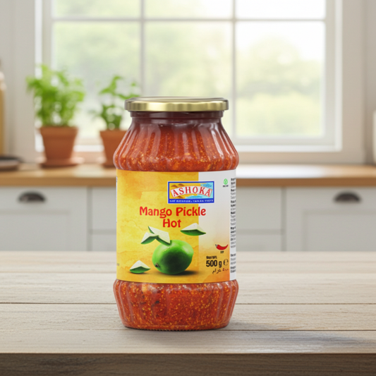 Ashoka Mango Pickle Hot (Mango Murat foarte iute)500g