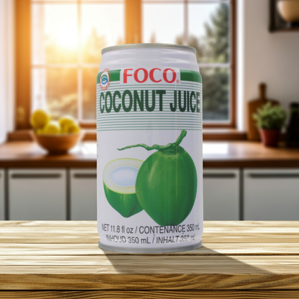 Coconut juice with pulp