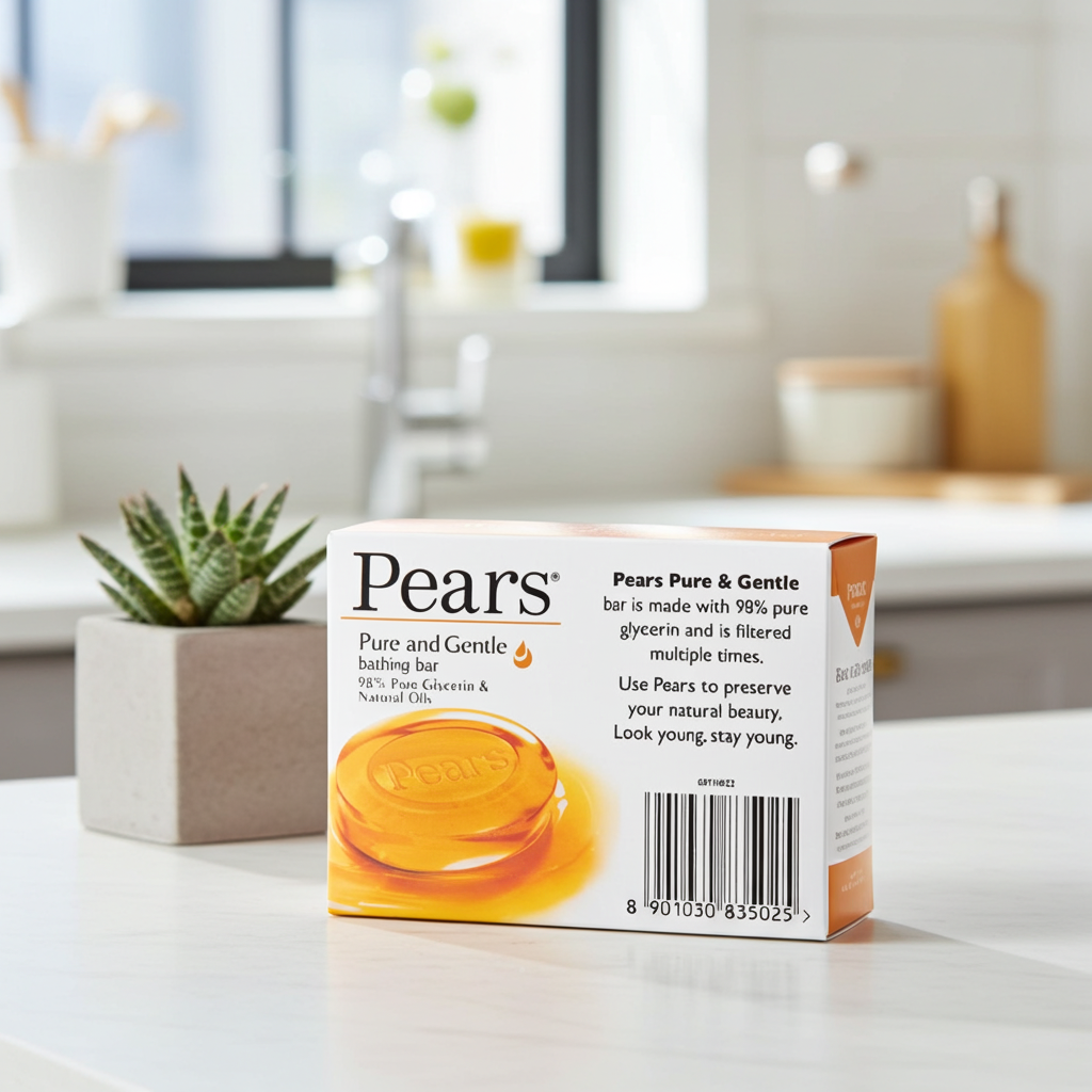 Pears Soap Pure&Gentle (Sapun cu glicerina Pears)125g