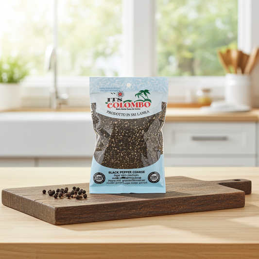 ITS Colombo Black Pepper Coarse(Piper Negru Zdrobit) 100g