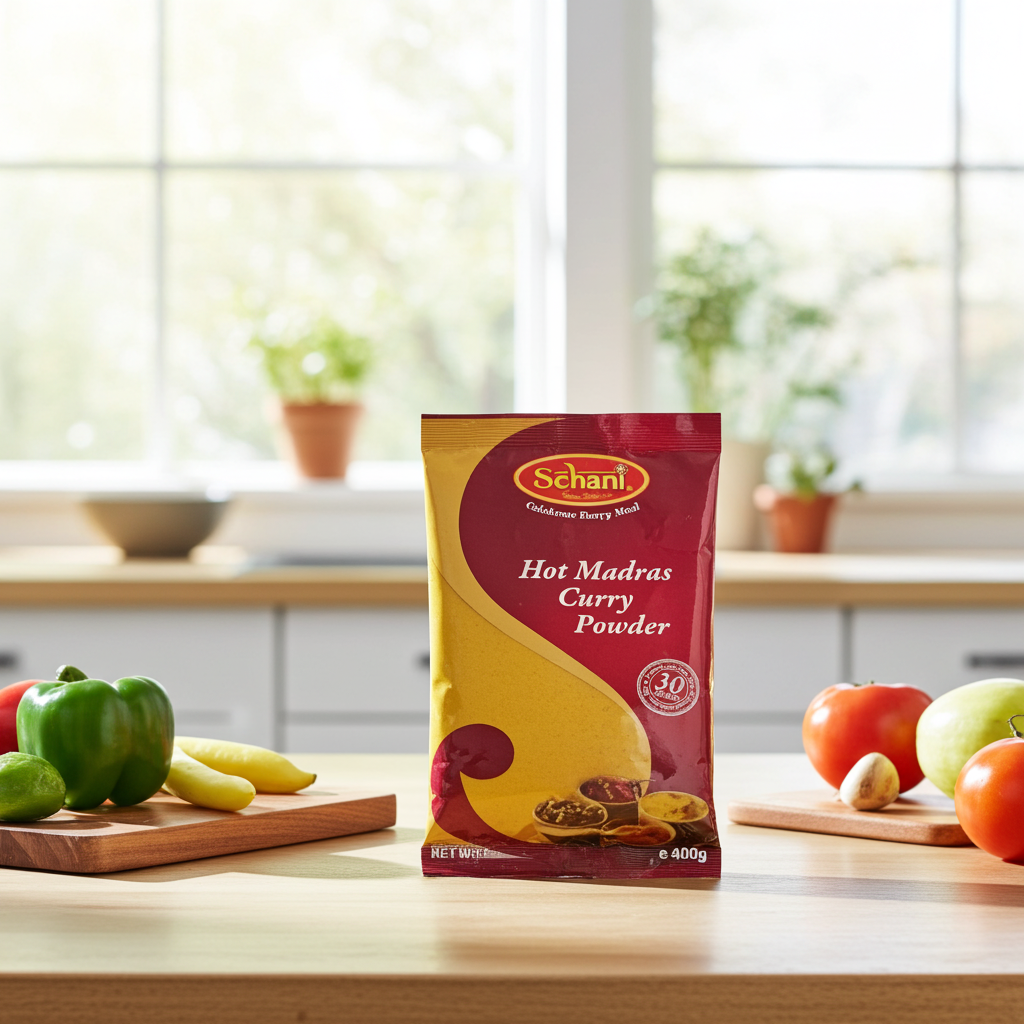 Schani Hot Madras Curry Powder 400 g