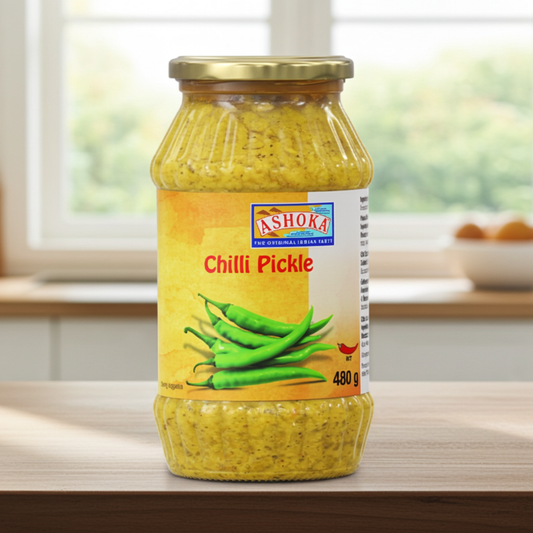 Ashoka Chilli Pickle(Chilli Murat foarte iute) 480g
