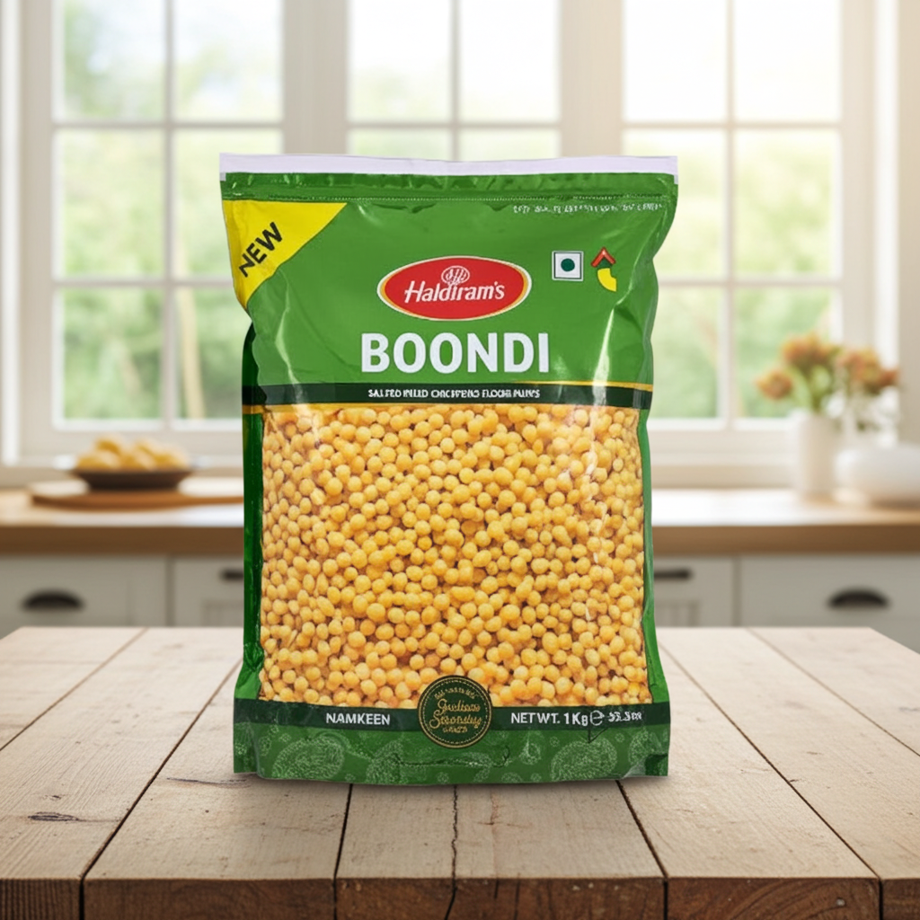 Haldirams Boondi (Snack din faina de naut) 200g