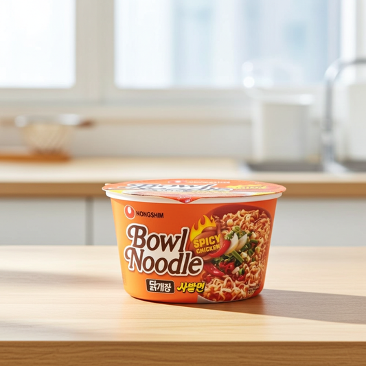 Nongshim Spicy Chicken (Noodles cu pui picant)100 g