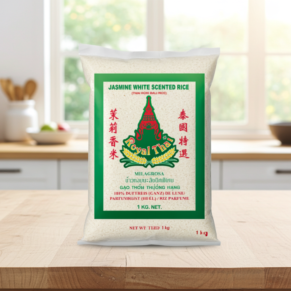 Royal Thai Jasmine White Scented Rice( Orez Parfumat )4.5kg