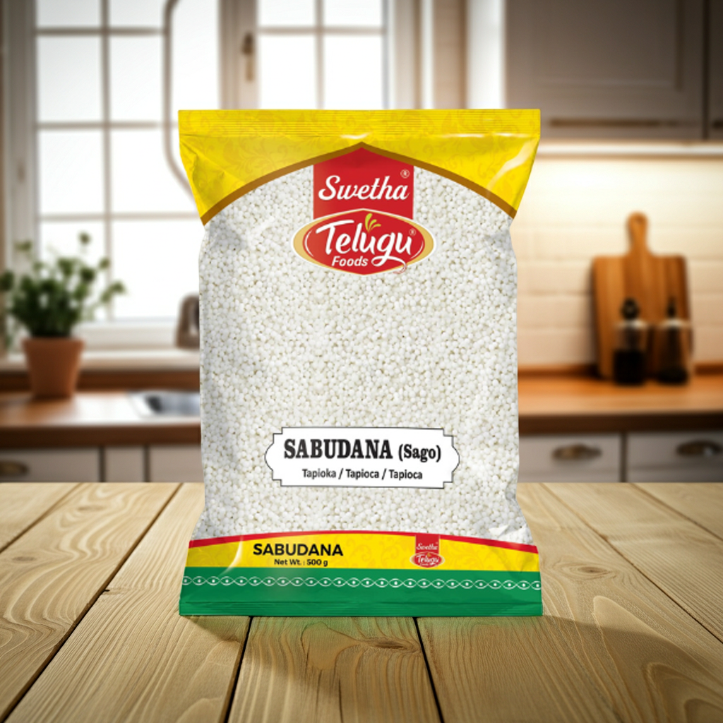 Telugu Sabudana(Tapioca) 500 g