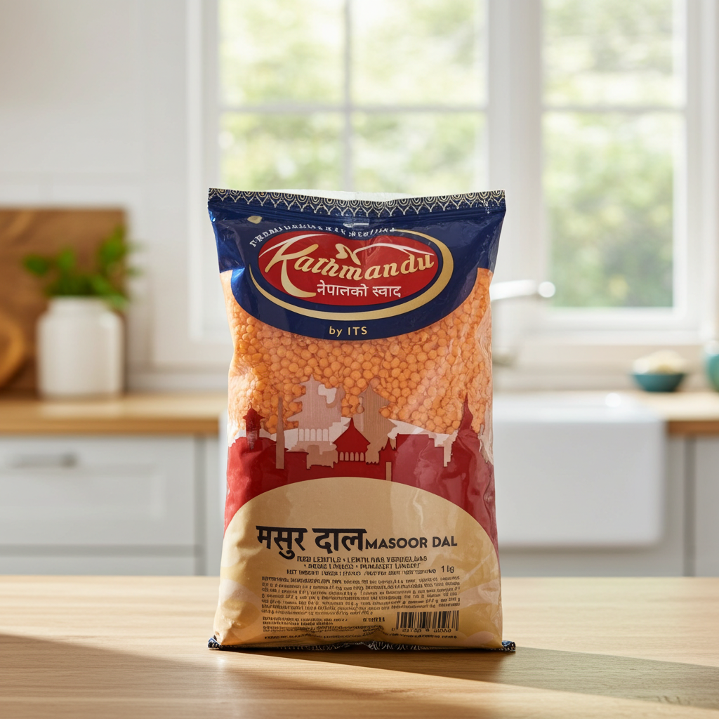 Its Kathmandu Masoor Dal(Linte Rosie) 1Kg