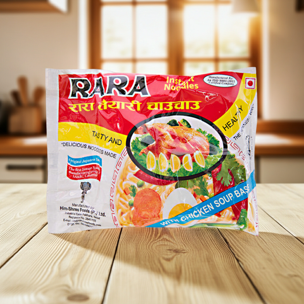 Rara instant noodles with chicken