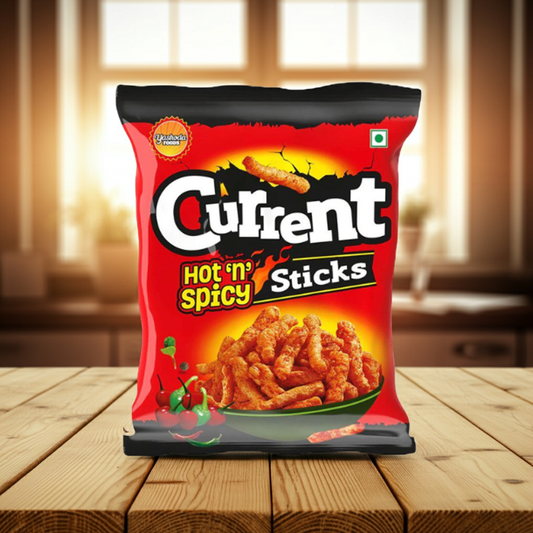 Current hot&spicy Sticks (Snacks picant) 80 g