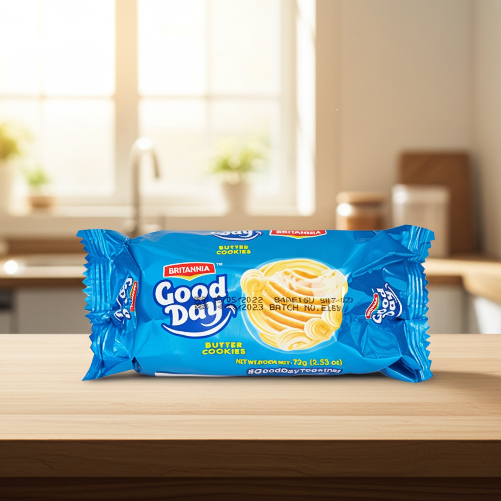 Britannia Good Day butter cookies (Biscuti cu unt) 72g