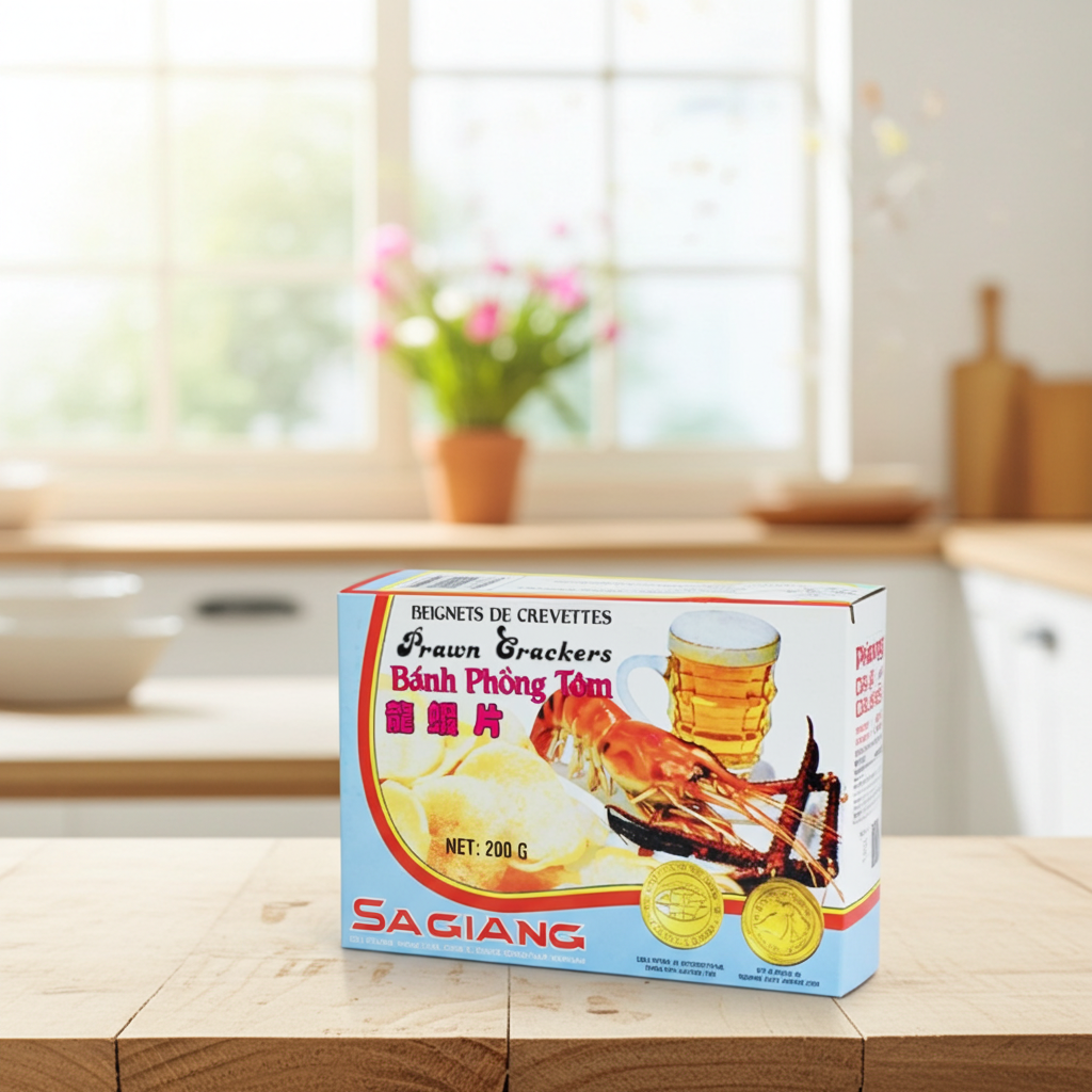 Sa Giang Banh Phong Tom (Snack de creveti) 200g