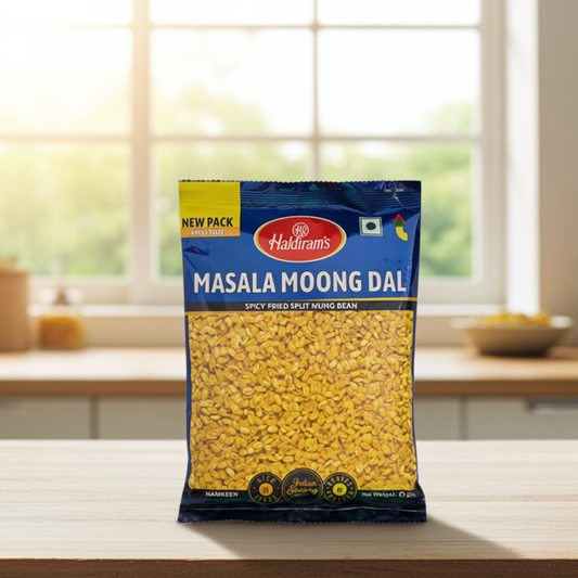 Haldirams Masala Moong Dal (Snacks cu fasole moong) 200G