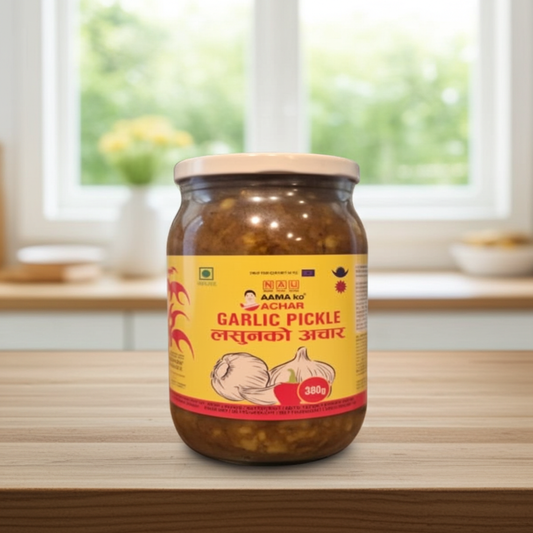 AAma Ko Achar Garlic Pickle(Usturoi Murat) 380 g