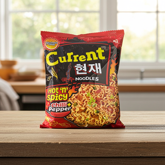 Current Noodles Hot and Spicy (Noodles instant moderat picanti) 100g