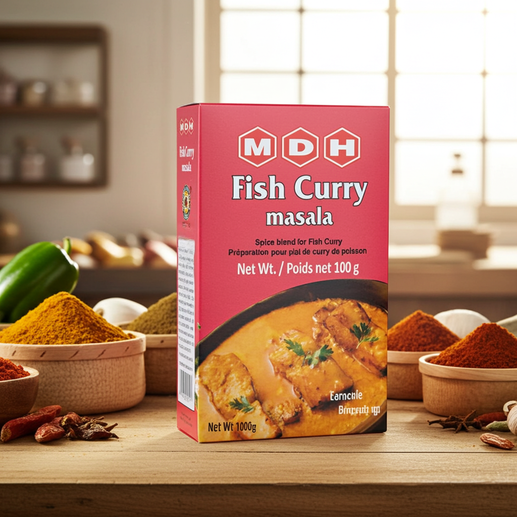 MDH Fish Curry Masala (Condimente masala pentru peste) 100g