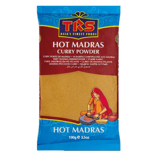 TRS Hot Madras Curry Powder (Pudra Curry iute)100G