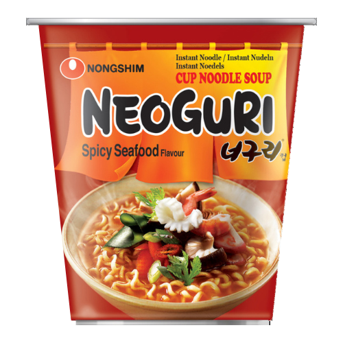Nongshim Neoguri Spicy Seafood (Noodles instant fructe de mare ) 75 g