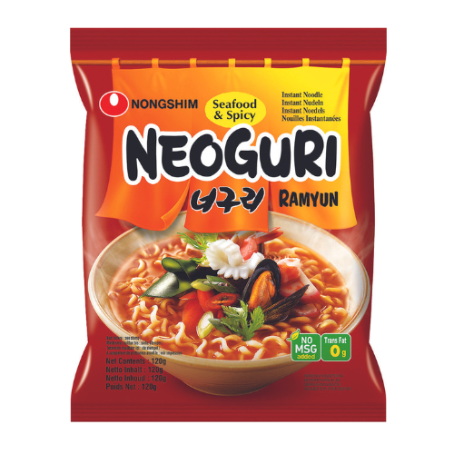 Nongshim Neoguri Ramyun (Taietei cu fructe de mare picanti )120G