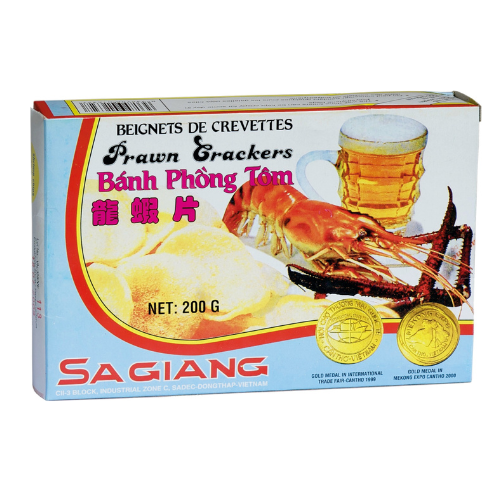 Sa Giang Banh Phong Tom (Snack de creveti) 200g