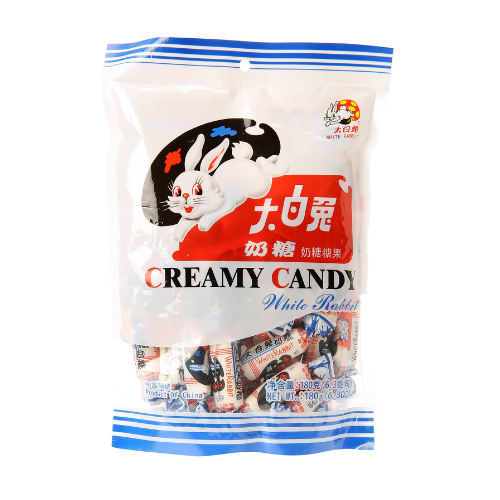 White Rabbit Creamy Candy (Bomboane de lapte) 180g