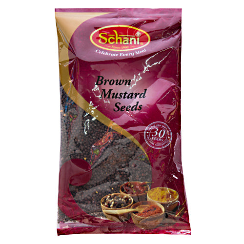 Schani brown Mustard Seeds( Boabe de Mustar Maro)400g