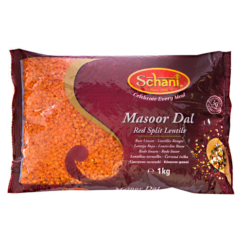 Schani Masoor Dal (Linte rosie despicata)500g