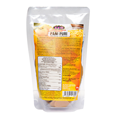 Indian snack / Pani Puri - Masala