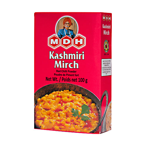 MDH Kashmiri Mirch ( Pudra de Chilli Iute)100G