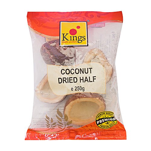 Kings Coconut dried half (Jumatati uscate de nuca de cocos) 250g