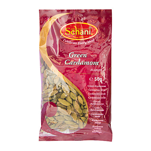 Schani Green Cardamom (Cardamom verde) 50g