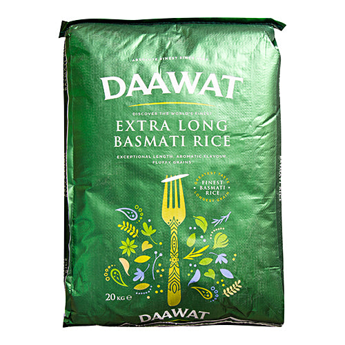 Daawat Extra Long Basmati Rice (Orez cu Bob Extra-Lung) 20 Kg