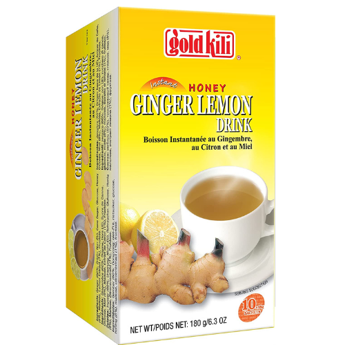 Gold Kili  Ginger Lemon Drink (Bautura instant cu miere, ghimbir si lamaie) 180g