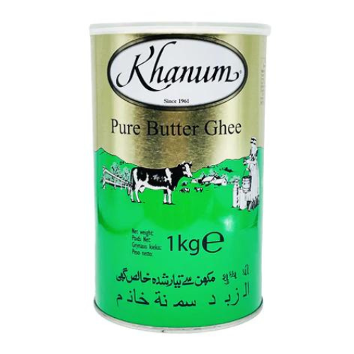 Ghee, Clarified Butter, 500 g/1 kg - Khanum