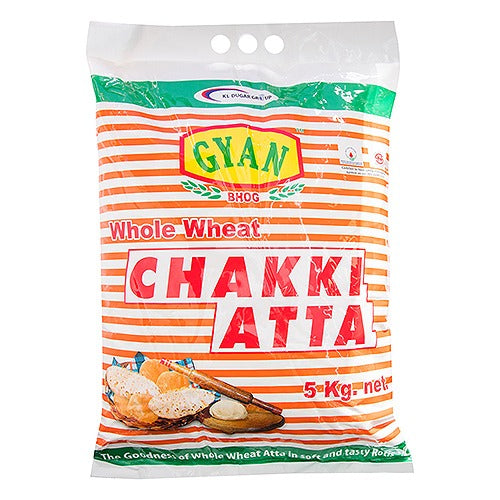 Gyan Chakkiatta Whole Wheat ( Faina Integrala )5kg