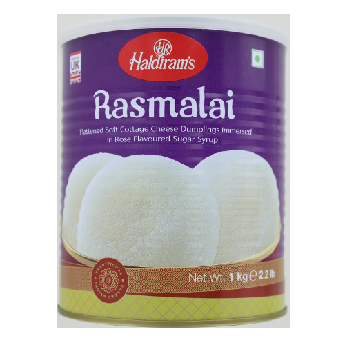 Haldiram's Rasmalai (Galuste de branza dulci) 1KG