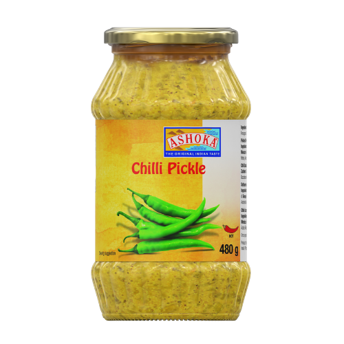 Ashoka Chilli Pickle(Chilli Murat foarte iute) 480g
