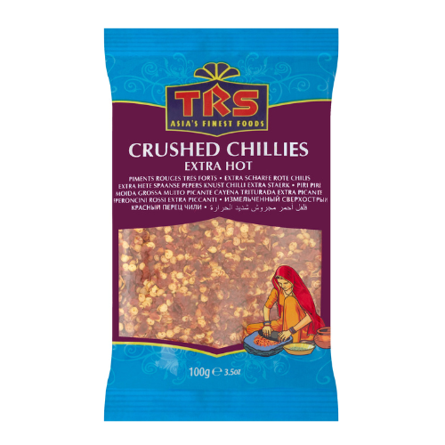 TRS Crushed Chillies extra hot(Fulgi de Chilli)100g