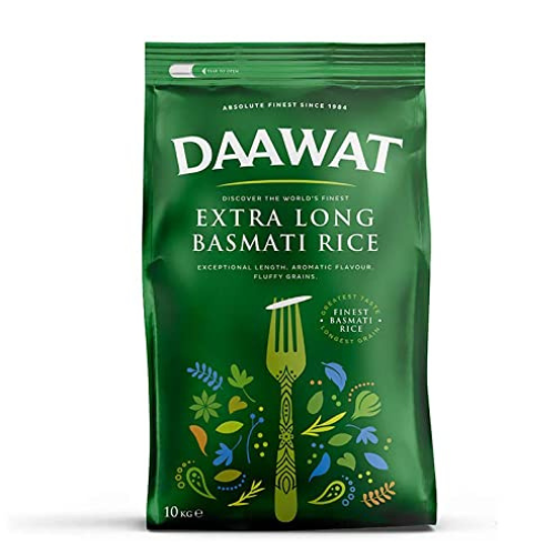 दावत चावल अतिरिक्त-लामो दाना 5 kg/10 Kg 