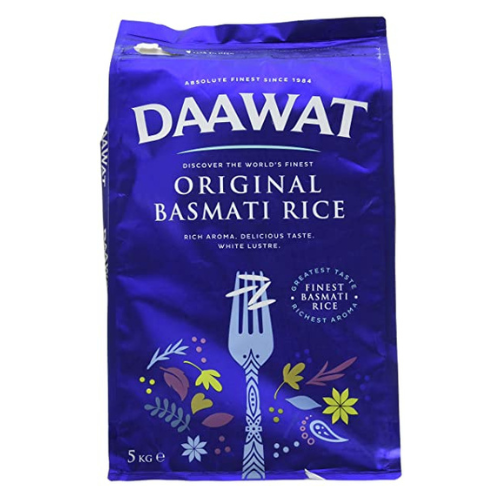 Organic Daawat Basmati rice 5kg 