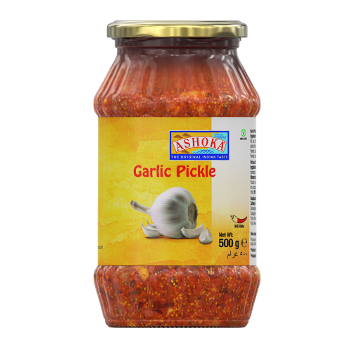 Ashoka Garlic Pickle (Usturoi murat iute )500g